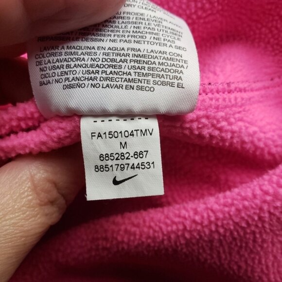 Nike Therma Fit Golf Fleece Half Zip Fleece Lined Pullover - Picture 11 of 12